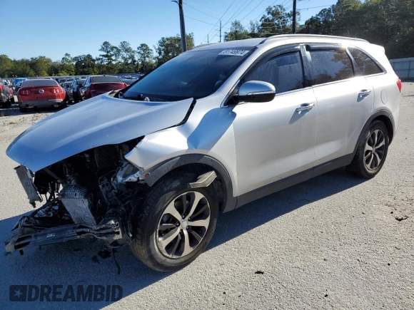 2016 Kia Sorento EX with VIN 5XYPH4A1XGG023697, listed as a Copart auction lot 81749974 with 0 mi miles and Salvage Title. Bid and sale history available at carsss.com. Image 1.