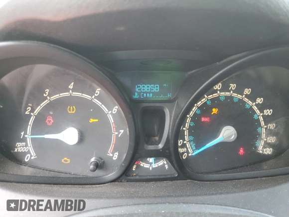 2016 Ford Fiesta S z VIN 3FADP4AJXGM153848, wystawiony jako Copart lot #57865195 z przebiegiem 128 858 mil mil oraz Szkoda całkowita • Salvage title. Historia ofert i sprzedaży dostępna na DreamBid. Obrazek 9.