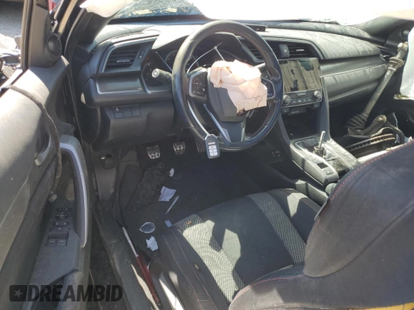 2017 Honda Civic Si with VIN 2HGFC3A59HH750616, listed as a Copart auction lot 49537285 with 197,967 mi miles and Salvage Title. Bid and sale history available at DreamBid. Image 8.