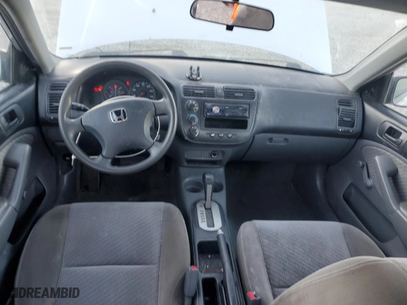 2003 Honda Civic DX with VIN 2HGES16163H513180, listed as a Copart auction lot 42122575 with 190,346 mi miles and Salvage Title. Bid and sale history available at carsss.com. Image 8.
