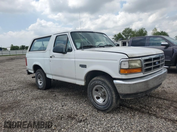 1996 Ford Bronco Custom with VIN 1FMEU15H7TLB45968, listed as a Copart auction lot 53925305 with 0 mi miles and Clean Title. Bid and sale history available at carsss.com. Image 4.