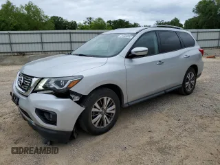 2019 Nissan Pathfinder SL z VIN 5N1DR2MN8KC622237, wystawiony jako Copart lot #55915155 z przebiegiem 171 595 mil mil oraz Czysty tytuł • Clean title. Historia ofert i sprzedaży dostępna na DreamBid. Obrazek 1.
