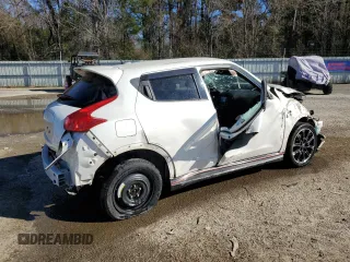 2014 Nissan Juke SL with VIN JN8AF5MV4ET364891, listed as a Copart auction lot 85777014 with Not Provided miles and Salvage Title. Bid and sale history available at DreamBid. Image 3.