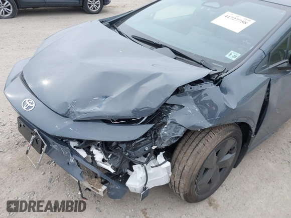 2024 Toyota Prius SE z VIN JTDACACU8R3027202, wystawiony jako IAAI lot #41727758 z przebiegiem 4 625 mil mil oraz . Historia ofert i sprzedaży dostępna na DreamBid. Obrazek 6.