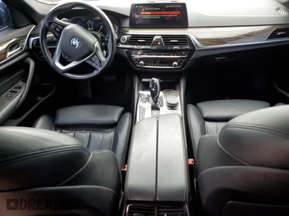 2018 BMW 5 Series 530e xDrive with VIN WBAJB1C55JB374313, listed as a Copart auction lot 62969295 with 70,596 mi miles and Clean title. Bid and sale history available at DreamBid. Image 8.