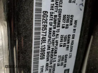 2008 Pontiac G8 z VIN 6G2ER57748L138959, wystawiony jako Copart lot #58350725 z przebiegiem 172 700 mil mil oraz Tytuł czysty. Historia ofert i sprzedaży dostępna na DreamBid. Obrazek 12.