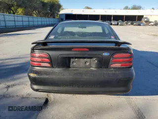 1995 Ford Mustang with VIN 1FALP4040SF101449, listed as a Copart auction lot 81951814 with 223,150 mi miles and Clean Title. Bid and sale history available at carsss.com. Image 6.