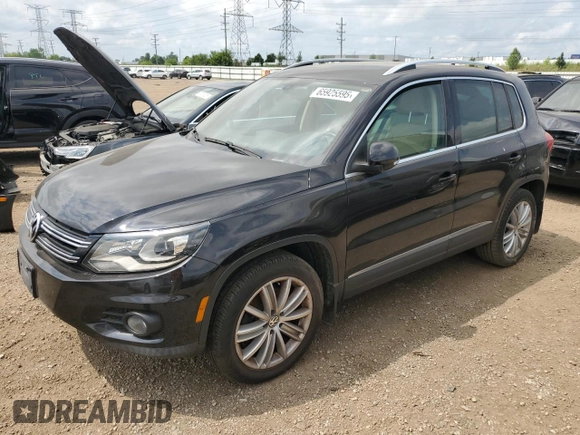 2016 Volkswagen Tiguan R-Line with VIN WVGAV7AX1GW514727, listed as a Copart auction lot 65925595 with 87,012 mi miles and Clean title. Bid and sale history available at DreamBid. Image 1.