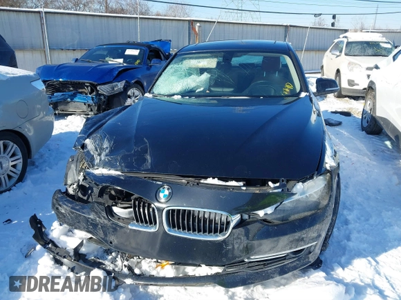 2014 BMW 3 Series 328i with VIN WBA3A5C50EJ464645, listed as a IAAI auction lot 41268979 with 120,980 mi miles. Bid and sale history available at carsss.com. Image 11.
