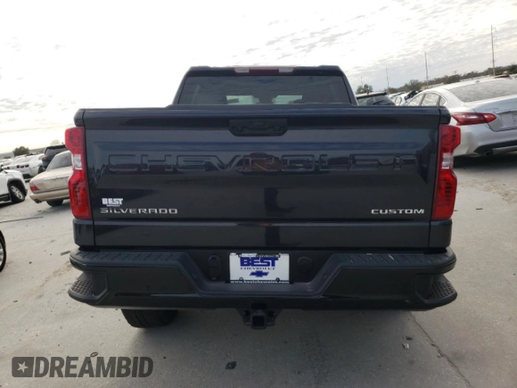 2024 Chevrolet Silverado 1500 Custom Trail Boss with VIN 3GCPDCEK8RG398601, listed as a Copart auction lot 88468505 with 933 mi miles and Salvage Title. Bid and sale history available at carsss.com. Image 6.