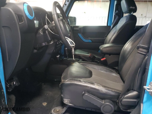 2017 Jeep Wrangler Unlimited Sport with VIN 1C4BJWDG3HL587935, listed as a Copart auction lot 49694735 with 105,940 mi miles and Salvage Title. Bid and sale history available at carsss.com. Image 7.