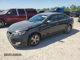 2015 Kia Optima LX with VIN KNAGM4A75F5655561, listed as a Copart auction lot 52306395 with 204,001 mi miles and Salvage Title. Bid and sale history available at carsss.com. Image 1.