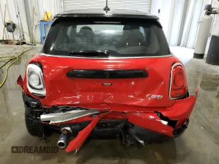 2021 MINI Hardtop Cooper with VIN WMWXR3C00M2N27769, listed as a Copart auction lot 41971375 with 154,596 mi miles and Salvage title. Bid and sale history available at DreamBid. Image 6.