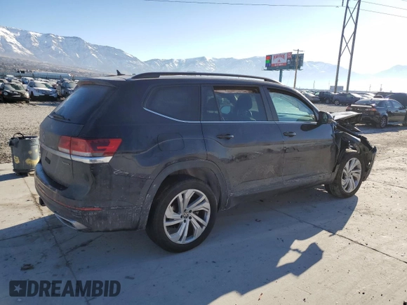 2023 Volkswagen Atlas SE z VIN 1V2KR2CA7PC550169, wystawiony jako Copart lot #43042965 z przebiegiem Nie podano mil oraz Szkoda całkowita • Salvage title. Historia ofert i sprzedaży dostępna na DreamBid. Obrazek 3.