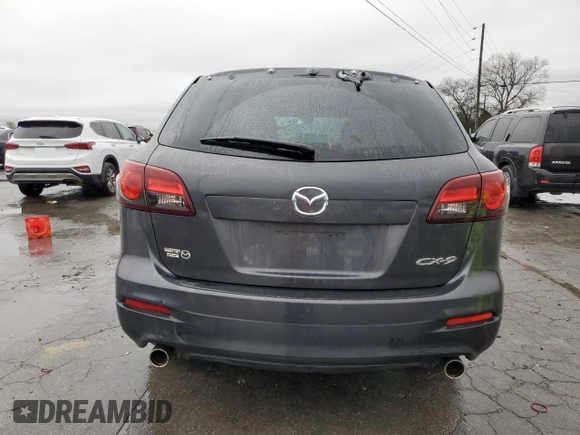 2013 Mazda CX-9 Sport with VIN JM3TB2BA2D0403421, listed as a Copart auction lot 50755305 with 154,287 mi miles and Salvage title. Bid and sale history available at DreamBid. Image 6.