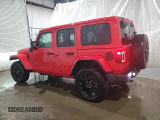 2025 Jeep Wrangler Sahara with VIN 1C4RJXP67SW577826, listed as a Copart auction lot 57946505 with 2,006 mi miles and Clean title. Bid and sale history available at DreamBid. Image 2.