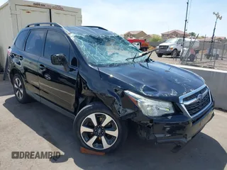 2017 Subaru Forester with VIN JF2SJABC5HH450342, listed as a IAAI auction lot 41872990 with 98,924 mi miles. Bid and sale history available at carsss.com. Image 6.