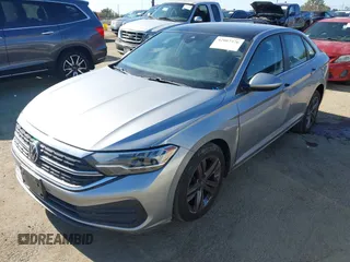 2022 Volkswagen Jetta SE with VIN 3VW7M7BU1NM019993, listed as a IAAI auction lot 42087376 with 74,596 mi miles and . Bid and sale history available at DreamBid. Image 17.