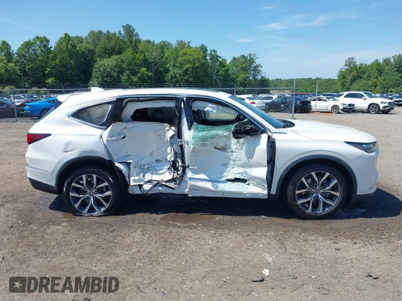 2022 Acura MDX Technology with VIN 5J8YE1H44NL035939, listed as a IAAI auction lot 42547724 with 45,642 mi miles and . Bid and sale history available at DreamBid. Image 13.