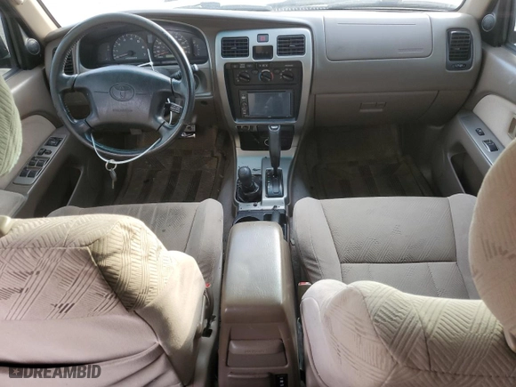 2001 Toyota 4Runner SR5 with VIN JT3HN86R610356161, listed as a Copart auction lot 85801684 with 296,199 mi miles and Salvage Title. Bid and sale history available at carsss.com. Image 8.