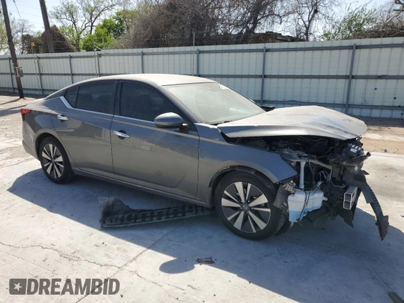 2021 Nissan Altima SV with VIN 1N4BL4DV6MN408854, listed as a Copart auction lot 49600385 with 45,076 mi miles and Salvage Title. Bid and sale history available at carsss.com. Image 4.