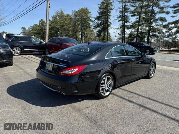 2015 Mercedes-Benz CLS 400 with VIN WDDLJ6HB6FA140436, listed as a Copart auction lot 55787355 with 190,590 mi miles and Clean title. Bid and sale history available at DreamBid. Image 3.