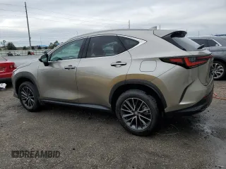2025 Lexus NX with VIN 2T2GDCAZ6SC021165, listed as a Copart auction lot 86901944 with 165 mi miles and Non Repairable. Bid and sale history available at carsss.com. Image 2.