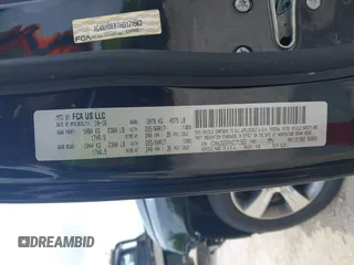 2017 Jeep Compass Latitude with VIN 1C4NJDEB7HD171563, listed as a IAAI auction lot 42669131 with 125,411 mi miles and . Bid and sale history available at DreamBid. Image 9.