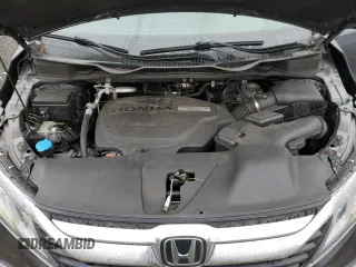 2018 Honda Odyssey EX-L with VIN 5FNRL6H77JB090625, listed as a Copart auction lot 84231104 with 92,413 mi miles and Salvage Title. Bid and sale history available at carsss.com. Image 12.