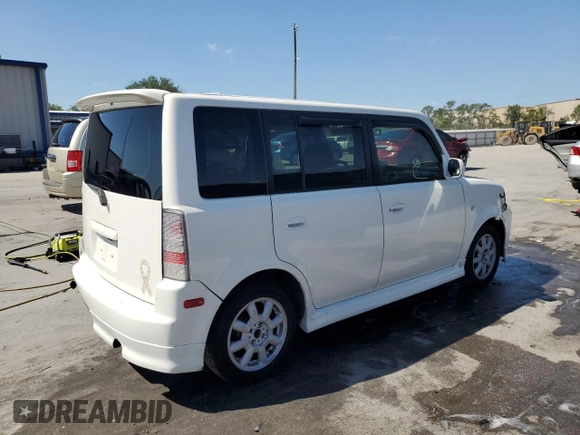 2005 Scion xB with VIN JTLKT334150170816, listed as a Copart auction lot 52103815 with 205,689 mi miles and Salvage Title. Bid and sale history available at carsss.com. Image 3.