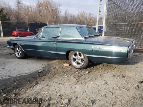 1966 Ford Thunderbird with VIN 6Y87Z137821, listed as a Copart auction lot 83192604 with 97,481 mi miles and Clean Title. Bid and sale history available at DreamBid. Image 2.