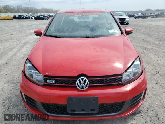 2010 Volkswagen GTI with VIN WVWGD7AJ2AW227627, listed as a Copart auction lot 54897745 with 121,994 mi miles and Non repairable. Bid and sale history available at DreamBid. Image 5.