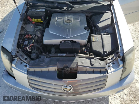 2005 Cadillac CTS with VIN 1G6DP567350166022, listed as a Copart auction lot 83199344 with 129,542 mi miles and Non Repairable. Bid and sale history available at DreamBid. Image 12.