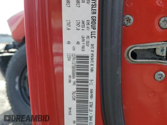 2011 Ram 1500 ST with VIN 1D7RV1GT5BS668064, listed as a Copart auction lot 47457585 with 211,501 mi miles and Salvage Title. Bid and sale history available at carsss.com. Image 13.