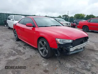 2014 Audi A5 Prestige z VIN WAUWFAFR7EA026629, wystawiony jako IAAI lot #40229109 z przebiegiem 195 215 mil mil oraz . Historia ofert i sprzedaży dostępna na DreamBid. Obrazek 1.