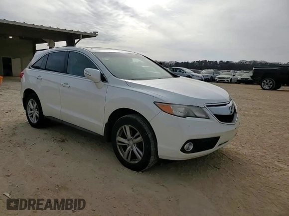 2014 Acura RDX Tech Pkg with VIN 5J8TB3H53EL002695, listed as a Copart auction lot 46033125 with 186,300 mi miles and Salvage Title. Bid and sale history available at carsss.com. Image 12.