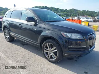 2013 Audi Q7 Prestige with VIN WA1VMAFE1DD013710, listed as a IAAI auction lot 42701834 with 231,178 mi miles and . Bid and sale history available at DreamBid. Image 1.