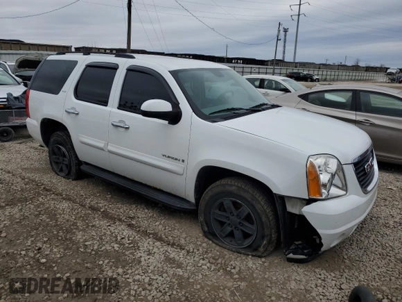 2008 GMC Yukon SLT w/4SA with VIN 1GKFK13068J202051, listed as a Copart auction lot 43510655 with 176,853 mi miles and Salvage Title. Bid and sale history available at carsss.com. Image 4.