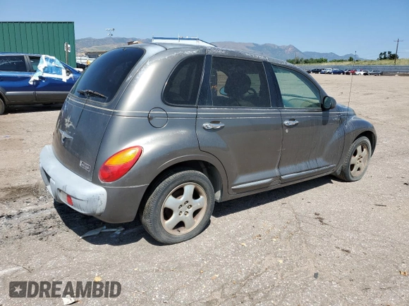 2002 Chrysler PT Cruiser Limited with VIN 3C8FY68B82T237433, listed as a Copart auction lot 64841635 with 193,163 mi miles and Clean title. Bid and sale history available at DreamBid. Image 3.