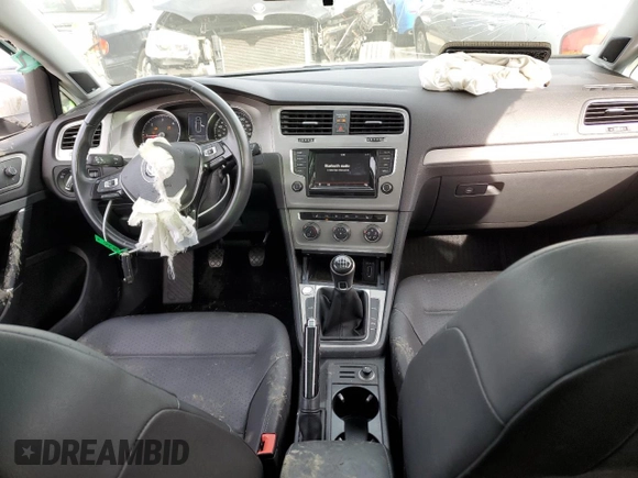2015 Volkswagen Golf SportWagen TDI SE with VIN 3VWFA7AU6FM520479, listed as a Copart auction lot 49284544 with 76,488 mi miles. Bid and sale history available at carsss.com. Image 8.
