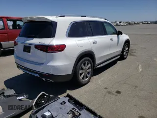 2020 Mercedes-Benz GLS with VIN 4JGFF5KE4LA261303, listed as a Copart auction lot 55584713 with 0 mi miles. Bid and sale history available at carsss.com. Image 3.