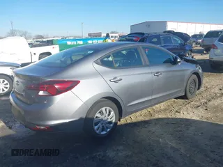 2019 Hyundai Elantra SE with VIN KMHD74LF4KU833618, listed as a IAAI auction lot 41497377 with 50,529 mi miles and . Bid and sale history available at DreamBid. Image 4.