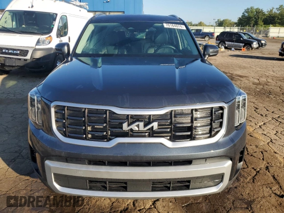 2024 Kia Telluride S with VIN 5XYP6DGC4RG455493, listed as a Copart auction lot 70184074 with 4,067 mi miles and Salvage title. Bid and sale history available at DreamBid. Image 5.