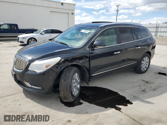 2015 Buick Enclave Leather with VIN 5GAKRBKD9FJ259133, listed as a Copart auction lot 51768265 with 161,621 mi miles and Salvage Title. Bid and sale history available at carsss.com. Image 1.