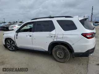 2023 Honda Pilot Elite with VIN 5FNYG1H8XPB016782, listed as a Copart auction lot 53682855 with 28,730 mi miles and Salvage Title. Bid and sale history available at carsss.com. Image 2.