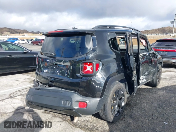 2018 Jeep Renegade Altitude with VIN ZACCJABB6JPH40341, listed as a IAAI auction lot 41582205 with 58,011 mi miles and . Bid and sale history available at DreamBid. Image 4.