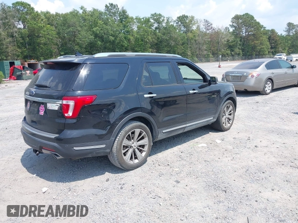 2018 Ford Explorer Limited z VIN 1FM5K7F88JGA11614, wystawiony jako IAAI lot #42584930 z przebiegiem 46 006 mil mil oraz . Historia ofert i sprzedaży dostępna na DreamBid. Obrazek 4.