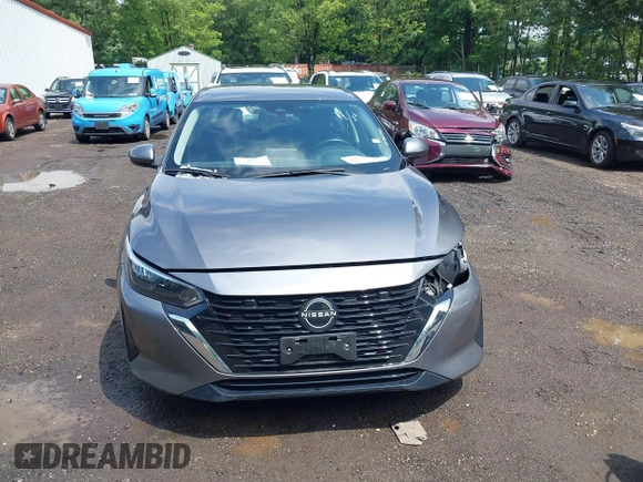 2024 Nissan Sentra SV with VIN 3N1AB8CV2RY211727, listed as a IAAI auction lot 42744888 with 19,460 mi miles and . Bid and sale history available at DreamBid. Image 12.