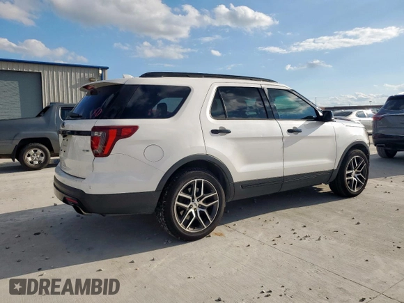 2016 Ford Explorer Sport with VIN 1FM5K8GT3GGC63546, listed as a Copart auction lot 60550855 with 161,346 mi miles and Salvage title. Bid and sale history available at DreamBid. Image 3.