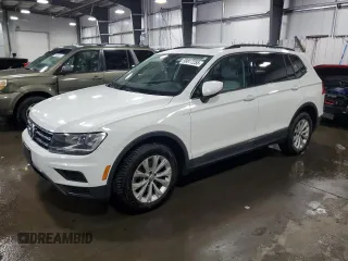 2018 Volkswagen Tiguan SEL z VIN 3VV2B7AX7JM140246, wystawiony jako Copart lot #58817255 z przebiegiem 96 792 mil mil oraz Czysty tytuł • Clean title. Historia ofert i sprzedaży dostępna na DreamBid. Obrazek 1.
